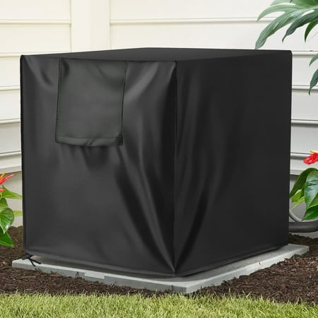 EEEkit Air Conditioner Cover for Outside Units, Heavy Duty Waterproof AC Covers Fits up to 24x24x30"