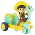 thumbnail image 5 of Dino Ranch Min and Clover’s Care Cart Vehicle - Features 5” Dino Clover Care Cart and 3” Dino Rancher Min - Three Styles to Collect - Toys for Kids Featuring Your Favorite Pre-Westoric Ranchers, 5 of 6