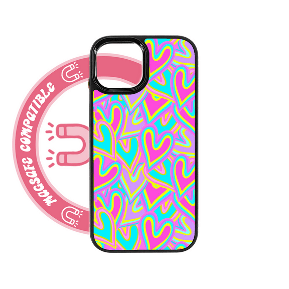 abbyrose Neon Crush MagSafe iPhone Case for iPhone 16 Plus