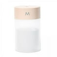 thumbnail image 1 of Abbracc 2x260ML Ultrasonic Air Humidifier Diffuser Mist Car Bedroom Office Table Pink 2 Pcs, 1 of 8