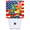 A5, variant on USA 250th Anniversary Night Light, Plug into Wall with Dusk to Dawn Light Sensors, Patriotic Decorative Festive Gifts Lighting, Warm Nightlights for Bedroom, Bathroom, Hallway, Kitchen