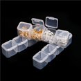thumbnail image 4 of 28 rejillas Caja de diamantes de imitación Caja de imágenes de diamantes Caja de almacenamiento de joyas de plástico Contenedor de almacenamiento Contenedor de gemas Caja de almacenamiento de, 4 of 5