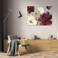 thumbnail image 3 of Asia Jensen 24x17 Gallery Wrapped Canvas Wall Art Titled - Deep Peonies II, 3 of 4