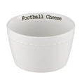 thumbnail image 2 of 47th & Main Football Themed Ceramic Serveware, Chili Condiment Set, Football, 2 of 4