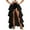 Black, variant on QHFBli Long Tulle Skirt,High Waisted Asymmetrical Ruffle Skirts for Women,Renaissance Fairy Concert Birthday Party