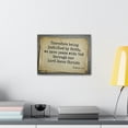 thumbnail image 4 of Scripture Walls Lord Jesus Christ Romans 5:1 Bible Verse Canvas Christian Wall Art Bible Verse Print Ready To Hang Unframed, 4 of 7