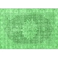 thumbnail image 1 of Ahgly Company Indoor Rectangle Persian Emerald Green Traditional Area Rugs, 8' x 12', 1 of 4
