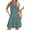 Blue Floral, variant on Fantaslook Pleated Tank Dresses for Women Fashion Summer Sleeveless Sundress Casual Beach Dress with Pockets