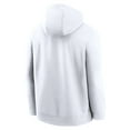 thumbnail image 3 of Men's Nike White Ohio State Buckeyes Primetime Club Fleece Pullover Hoodie, 3 of 3