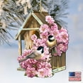 thumbnail image 4 of Spring Dream House Wooden Ornaments Set of 2 by Gelsinger | Easter Spring Décor - 8461056-DG, 4 of 4