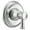 Chrome, variant on Moen UT4301BL Belfield Single Handle 2, 3 Or 6 Function M-Core Diverter Valve Trim - Black
