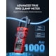 thumbnail image 2 of Pinza amperimétrica AstroAI Inrush Digital 1000A TRMS 6000 unidades, 2 of 9