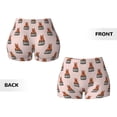 thumbnail image 5 of Qekee German Shepherd Dog Women Workout Shorts, Sports shorts, Scrunch Butt Lifting Gym Shorts, Breathable Soft - Large, 5 of 9