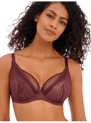 Freya Women's Plus Size Hot House Underwire Plunge Bra, Raspberry, 30E :  : Clothing, Shoes & Accessories