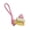 Pink, variant on Keychain Pendant 3D Printing Strawberry Cake Design Decompression Clicker Toy with Lanyard Mini Stress Relief Bag Pendant