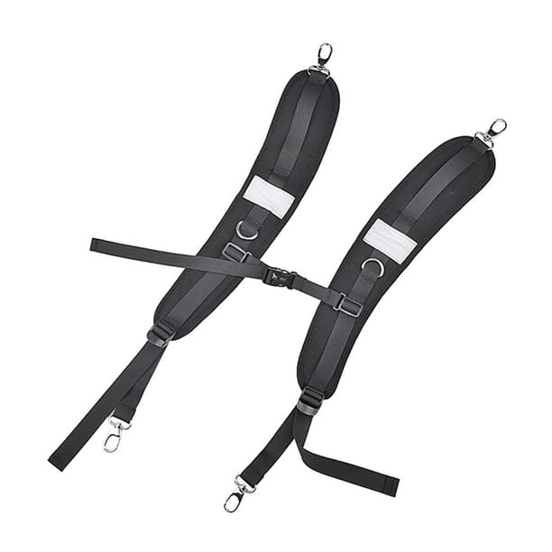 Correas de hombro para mochila Correa de hombro de repuesto ajustable con clips y