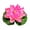 Pink, variant on Artificial Floating Water Lily EVA Lotus Flower Pond Decor - 7"/18cm Purple Blue