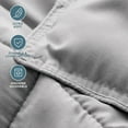 thumbnail image 6 of Bare Home Down Alternative Comforter Set - 3-Pieces - All Seasons - King, Light Gray, 6 of 9