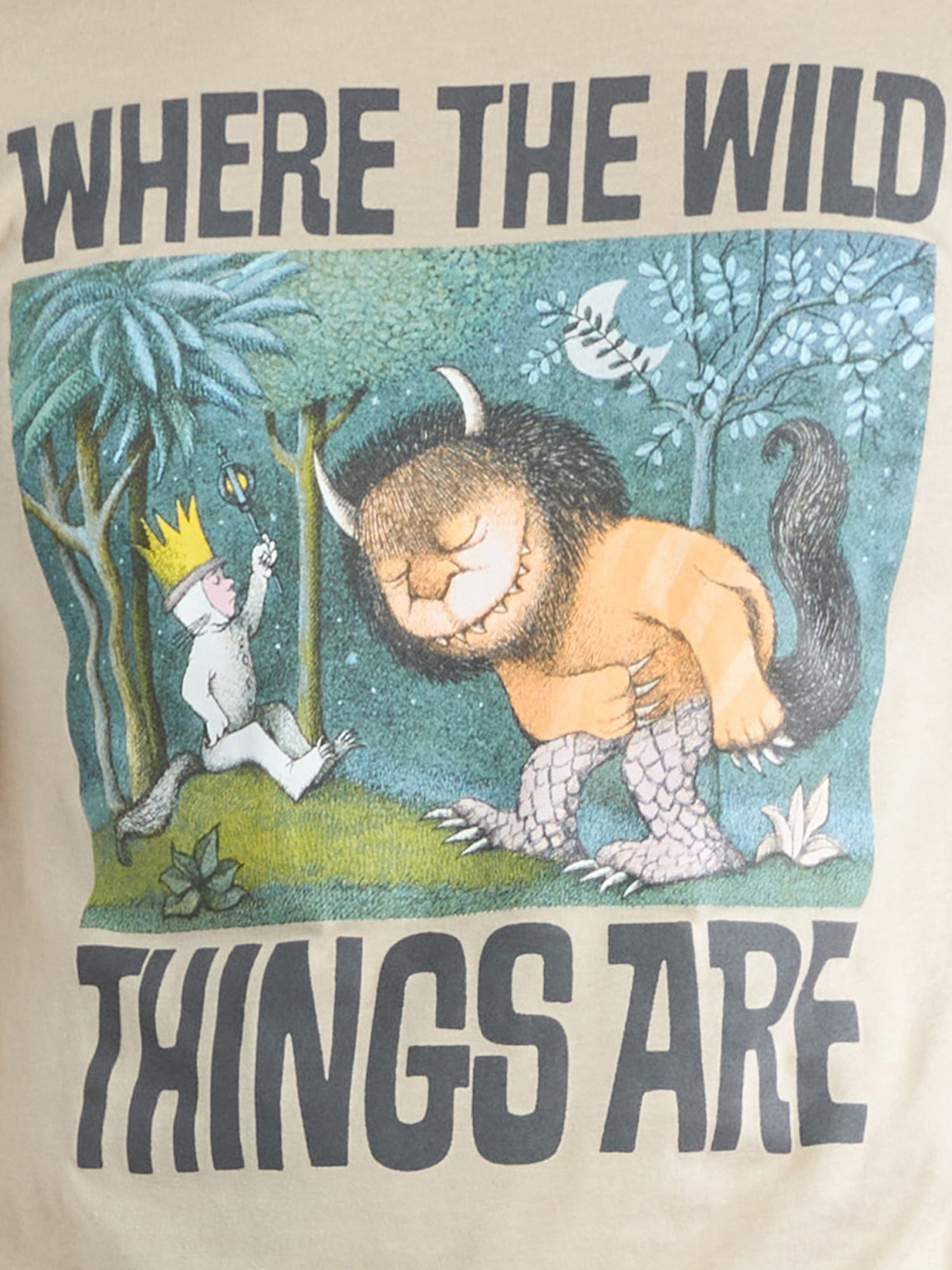 Where the Wild Things Are Men's & Big Men's Graphic Tee, Sizes S-3XL