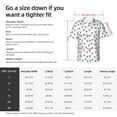 thumbnail image 6 of Lsque Turtle pattern Hawaiian Shirt for Men, Unisex Summer Beach Casual Short Sleeve Button Down Shirts-, 6 of 9