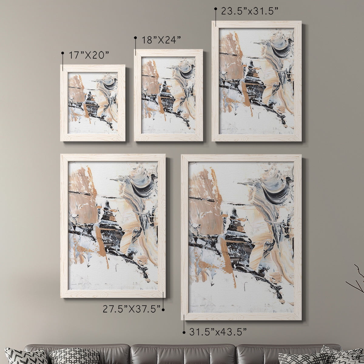 Ruckus III - Premium Framed Canvas 2 Piece Set - Ready to Hang