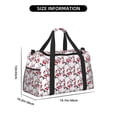 thumbnail image 3 of Easygdp Cherry Blossoms Bolsa de Gimnasio, Bolsa de Viaje Duffel, Bolsa de Fin de Semana con Compartimentos, Bolsa de Mano para Noche, 3 of 7