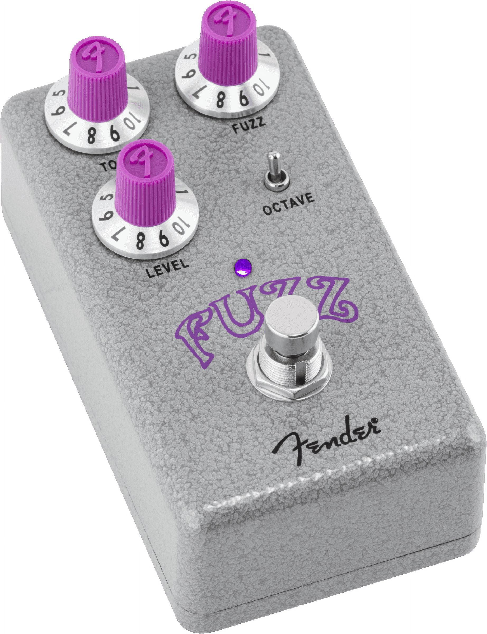 Genuine FENDER Hammertone  Fuzz Pedal, Solid Aluminum Stomp Box #0234574000