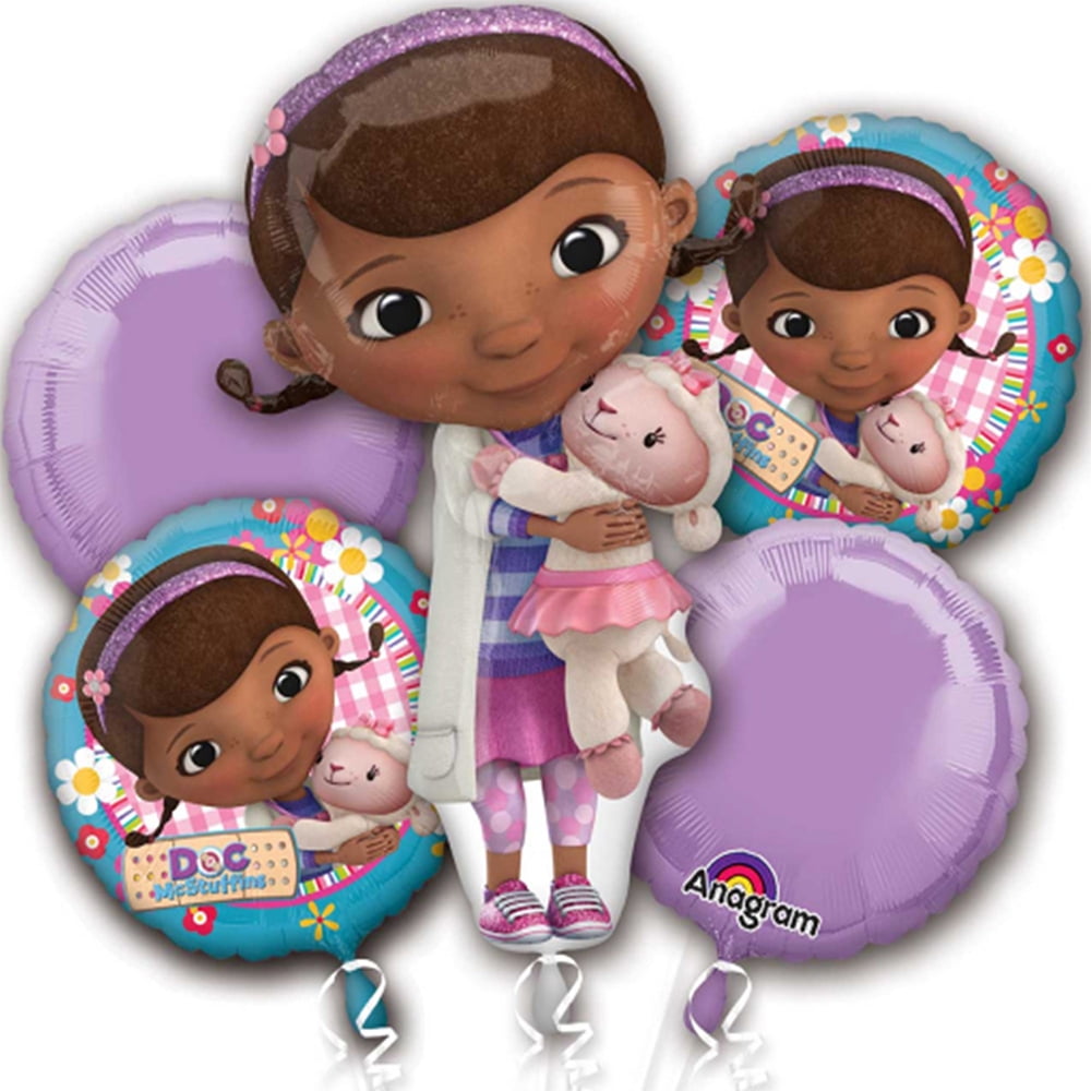Doc McStuffins Balloon - 22 Inch, Premium Latex, For Birthday Parties & Decorations