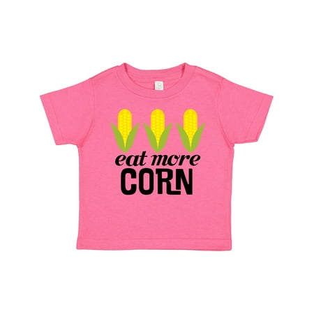 

Inktastic Eat More Corn Gift Toddler Boy or Toddler Girl T-Shirt