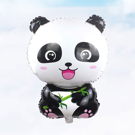 GOOHOCHY 10 Pcs Giant Panda Balloon Party Balloons for Birthday Pandas