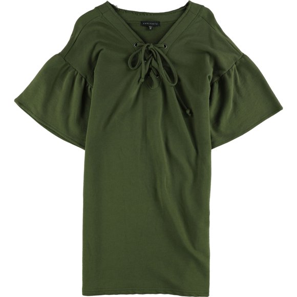 Vestido camisero Sanctuary Clothing Mariska verde XS