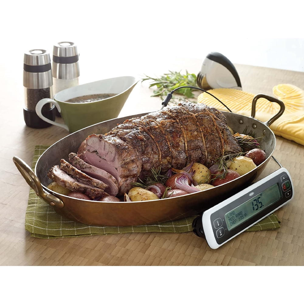 OXO Good Grips Non-Slip Adjustable Stainless Steel Salt and Pepper Grinder Set