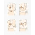 thumbnail image 2 of 2 Pairs Silicone Nipple Covers - Reusable Adhesive Pasties for Women, Invisible & Comfortable(Caramel), 2 of 9