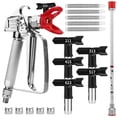 thumbnail image 1 of Pistola pulverizadora de pintura Airless de 3600 psi con protector de boquilla y kit, 1 of 6
