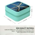 thumbnail image 2 of Autua Starfish Ocean Blue Jewelry Storage Artifacts Box for Necklaces, Rings, Earrings Green, 2 of 5