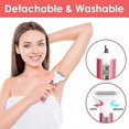 thumbnail image 4 of Electric Razor compatible Women,5 In 1 Womens Shaver Electric Bikini Trimmer Pubic Hair Removal W_Perfect Gift, 4 of 5