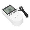 thumbnail image 1 of Pantalla LCD ANGGREK Zócalo de Control de Temperatura Controlador de Termostato Carcasa de ABS Instalación Directa, 1 of 8