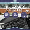 thumbnail image 3 of Buffalo Blizzard Economy Blue/Black Rectangle Swimming Pool Winter Cover, 16' x 24', 3 of 7