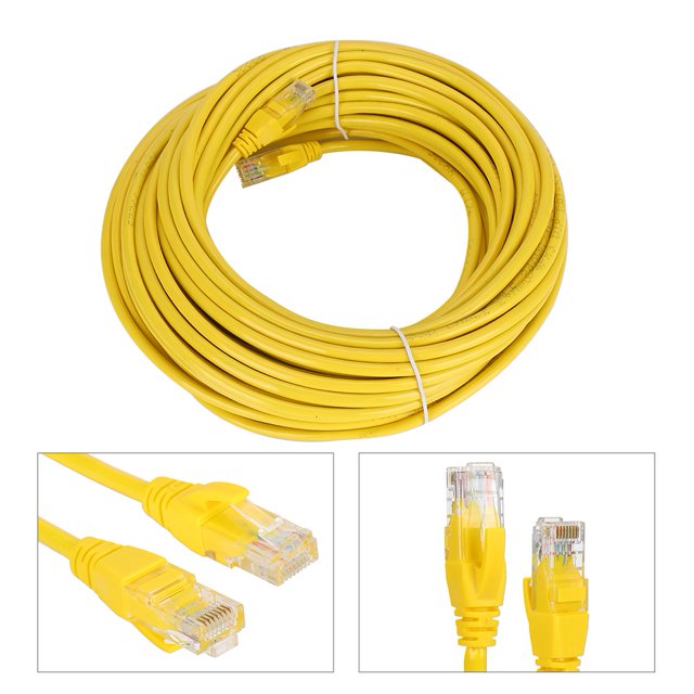 CA Network Cable,RJ45 1000M CAT5 Gigabit CA Ethernet Network Cable Network Cable Remarkable Clarity