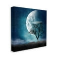 thumbnail image 3 of Stupell Industries Surreal Full Moon Tree Silhouette Landscape Painting Gallery Wrapped Canvas Print Wall Art, 3 of 5