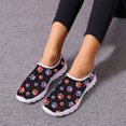 thumbnail image 1 of New Cartoon Gradient Dog Paw Pattern Women Men Spring Autumn Soft Tennis Shoes Outdoor Work Breathable Convenient Flats Sneakers, 1 of 5