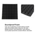thumbnail image 3 of Cergrey 50*50*5cm 6 Pcs Mousse de Coton Absorbant le Son en Forme de Pyramide, Mousse Insonorisée pour Studio, Panneau d'Absorption en Éponge, 3 of 7