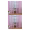 thumbnail image 3 of Inteprter Home Window Curtain Replacement Bedroom Flocking Decoration Drape Full Privacy Soft Protection Accessory Breathable Type5 NO5, 3 of 6