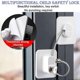 thumbnail image 4 of Fridge Lock for Kids,Child Safety Locks,Fridge Door Lock,Cabinet Window Lock,3M Adhesive,PVC Window, 4 of 4