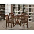 thumbnail image 4 of East West Furniture Dining Room Set Mahogany, ANNO5-MAH-C, 4 of 4