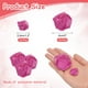 thumbnail image 2 of 20pcs 2Tamaños Rosas de Cinta de Satén 2.5cm/5cm Flores de Rosa Artificial de Tela para Manualidades DIY (Rojo Púrpura), 2 of 5