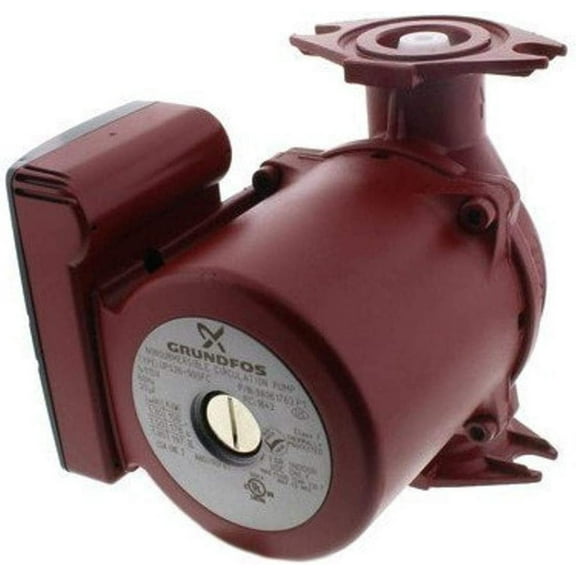 Grundfos Ups fc 3-Speed Stainless Steel Circulator Pump, 1/6 Hp, 115 Volt