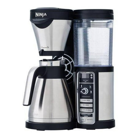 Factory-Reconditioned Ninja CF085REF Coffee Bar w/ Thermal Carafe & Auto-IQ One Touch Intelligence (Best Coffee Machine Under 500)