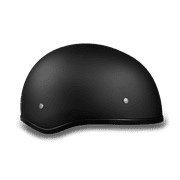 D.o.t. Daytona Skull Cap W/o Visor- Dull Black