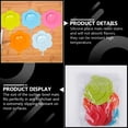 thumbnail image 3 of KONTONTY 5Pcs Toddler Place Mats for Table Silicone Heat Resistant Durable Round, 3 of 8